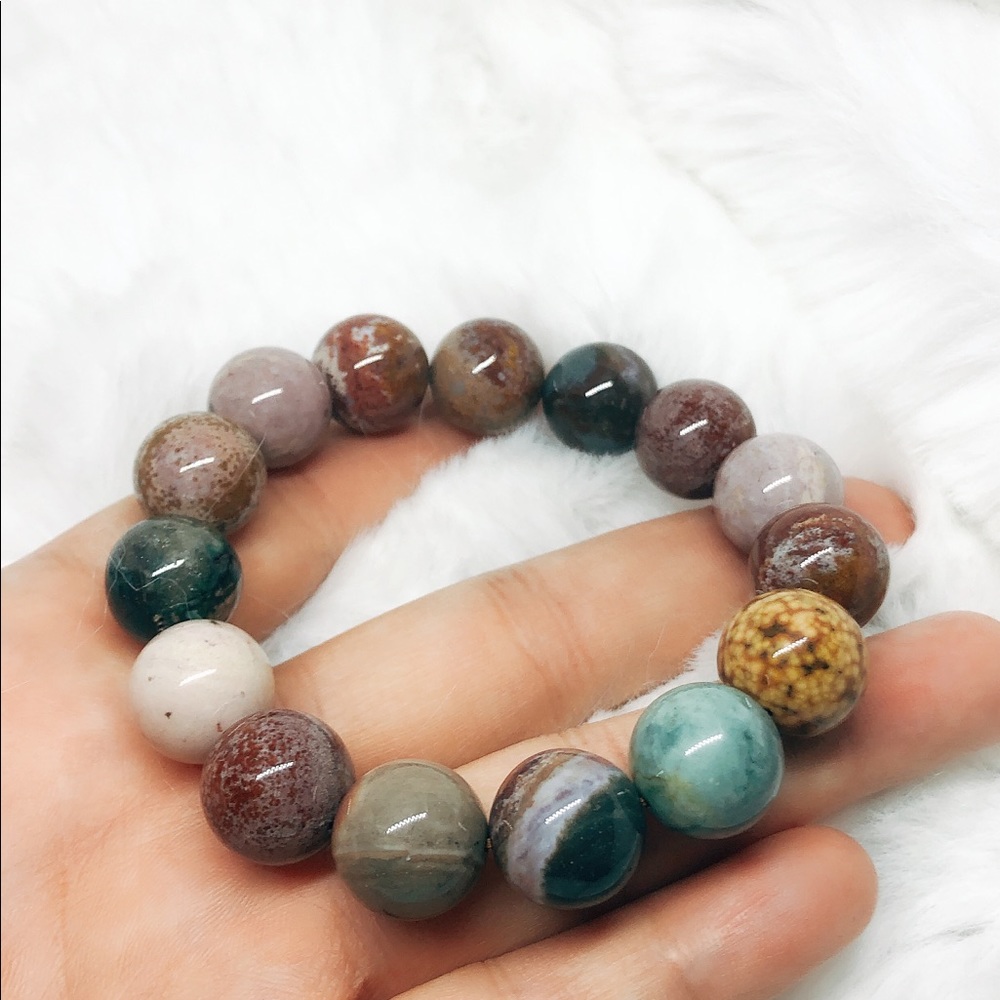 Organic Yoga Inspirational Bracelet